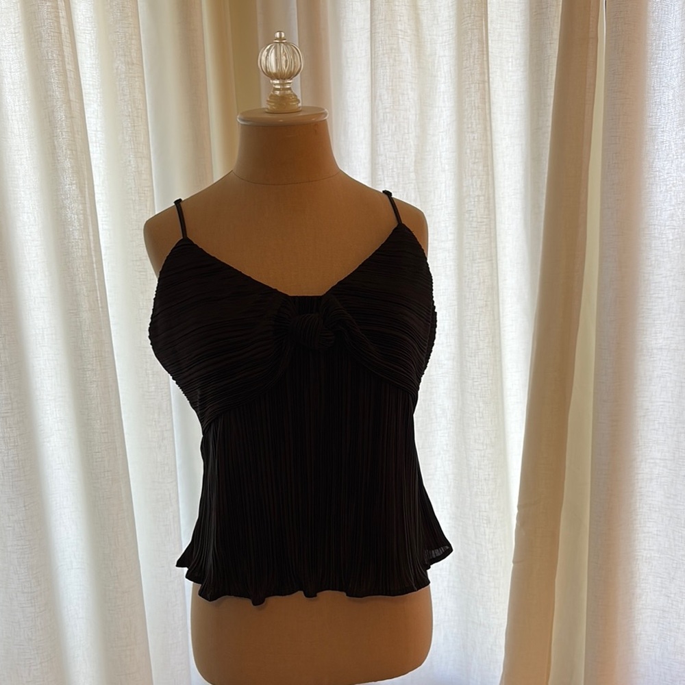Little Black Spaghetti Strap Top